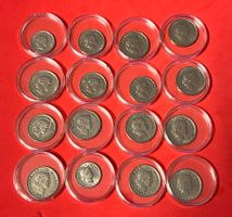 Münzen Lot  🇨🇭  Jg. 1944-1969  🔝 16 Stk. guter Zustand