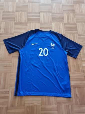 Kylian Mbappe / Frankreich 2016 Heimtrikot