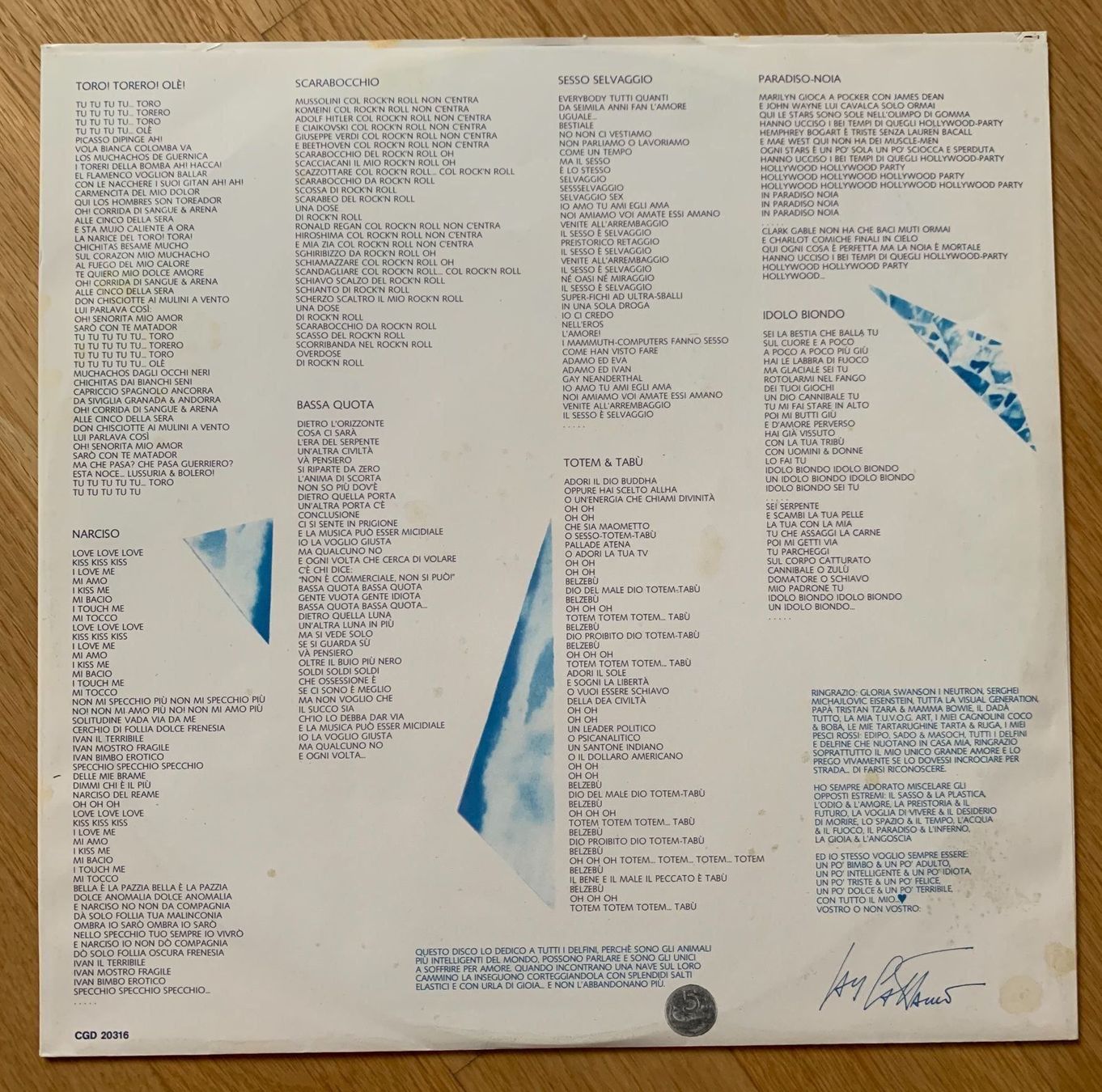 Dischi in vinile: IVAN CATTANEO / IVAN IL TERRIBILE – Usato da Sarnen venduto da m-basic 4