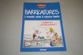 BARRICATURES   °°°°   L'ANNÉE 96 À TRAITS TIRÉS   °°°°