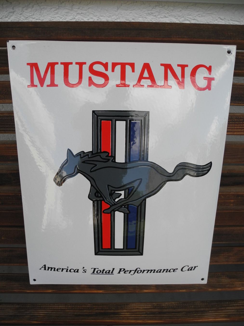 Insegne: MUSTANG EMAILSCHILD – Nuovo (secondo la descrizione) da Reinach AG venduto da Huckleberrysix
