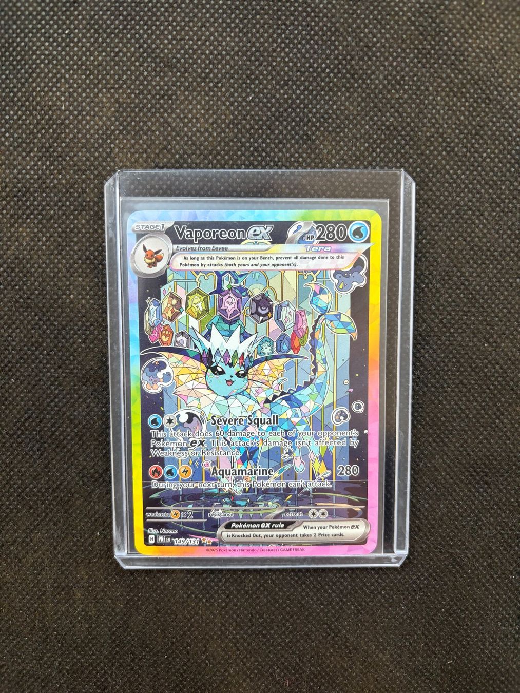 Pokémon Cartes à collectionner: Vaporeon EX 149/131 | Prismatic Evolutions | EN – Neuf avec emballage d'origine à Küsnacht ZH par Martyn2932