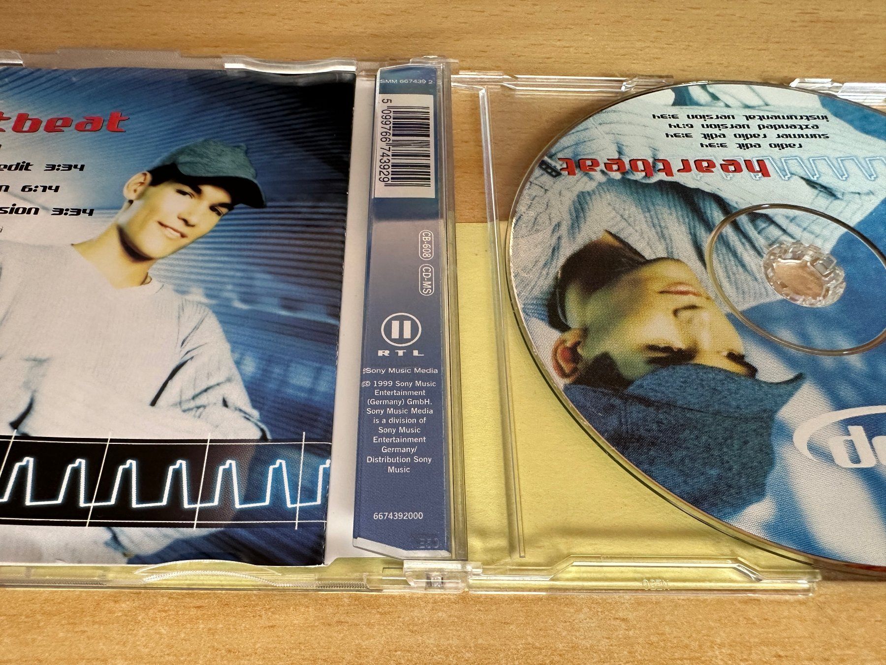 CDs: Philipp – Heartbeat - Single CD – Gebraucht aus Rikon im Tösstal von Alpenmutz 1