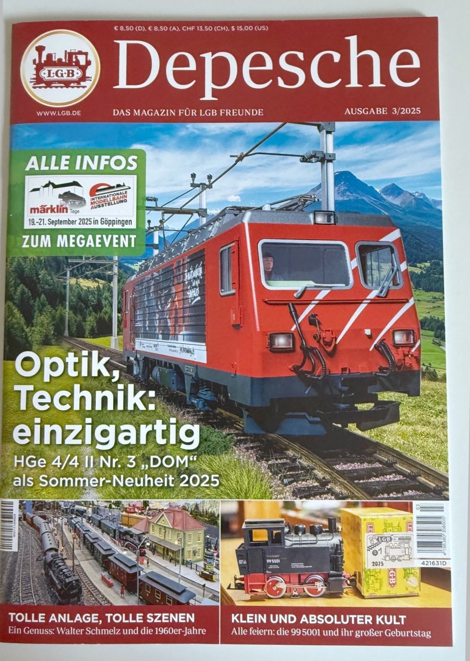 Riviste & Magazine: LGB Depesche 03/2025 – Nuovo (secondo la descrizione) da Samedan venduto da Gischpel25
