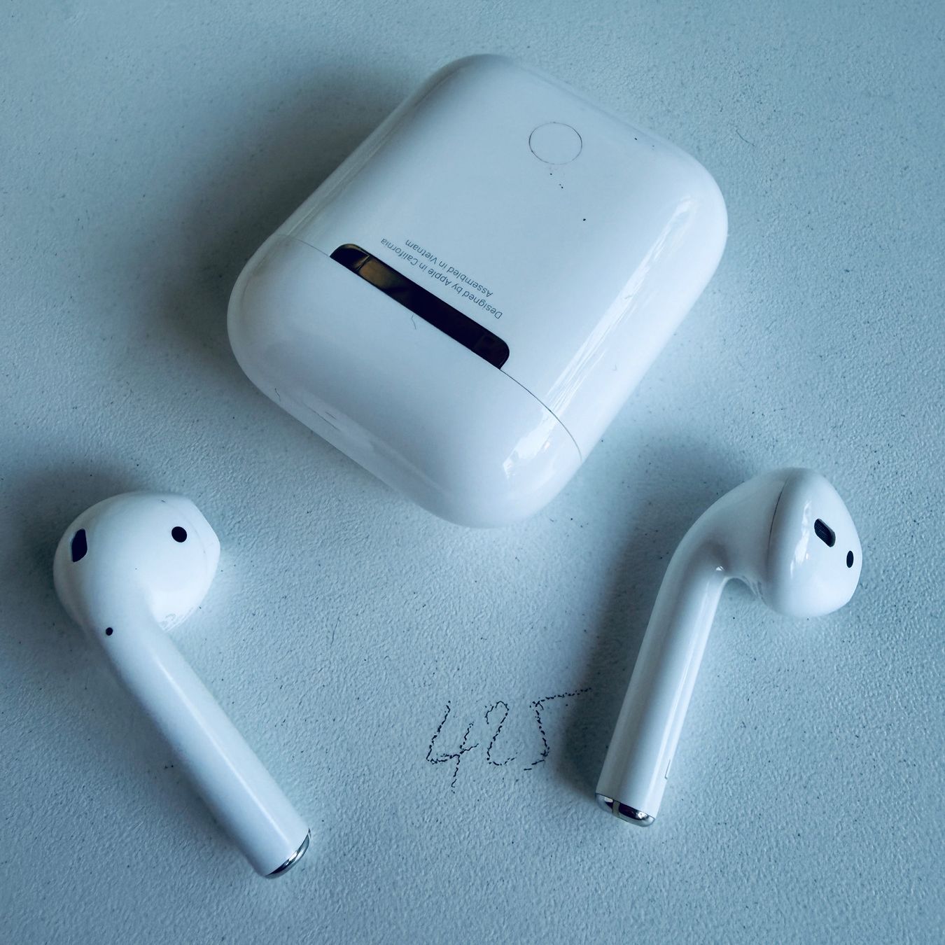 Apple Kopfhörer: Original Apple AirPods 2 Gen. Wireless Kopfhörer & Case – Gebraucht aus Basel von MY.AIRPODS.SHOP 6