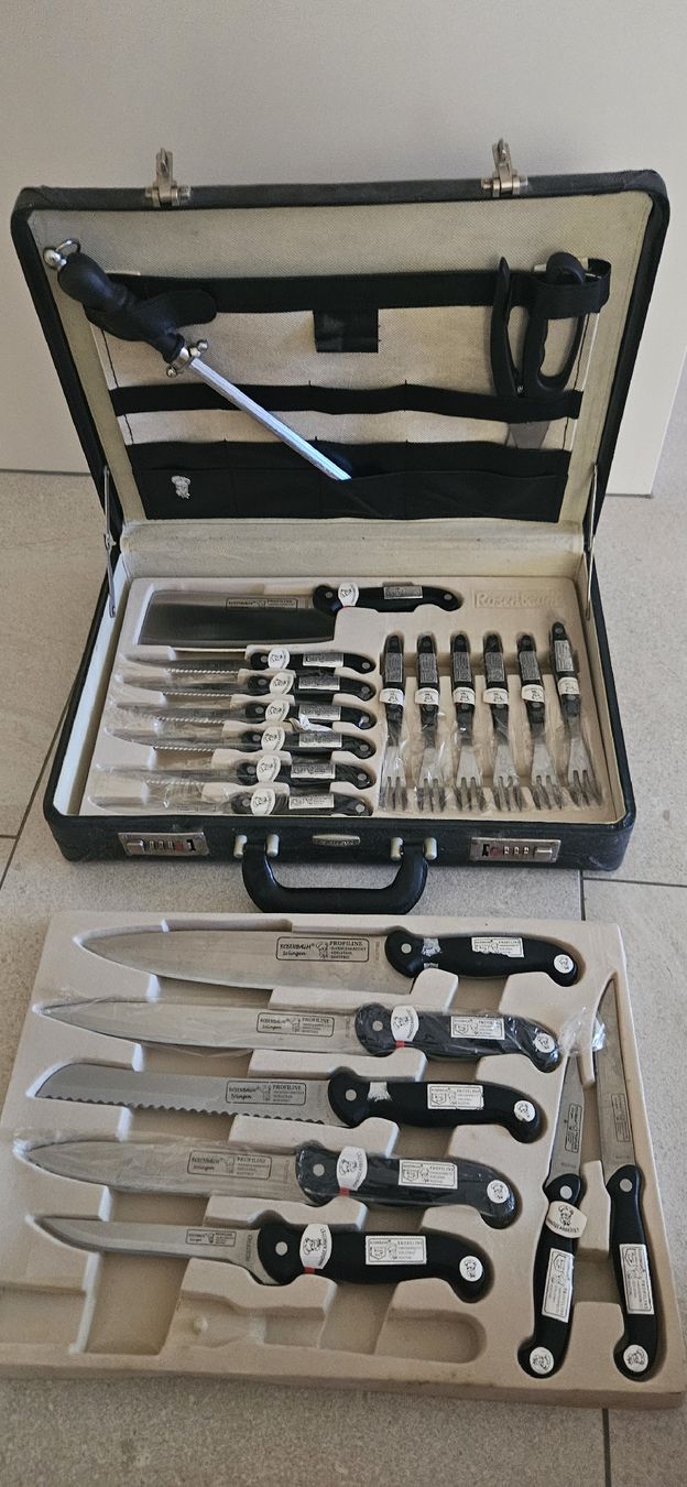 Solingen Messer: Rosenbaum Solingen Messer & Zubehör Set – Gebraucht aus Tobel von Nicci_dee