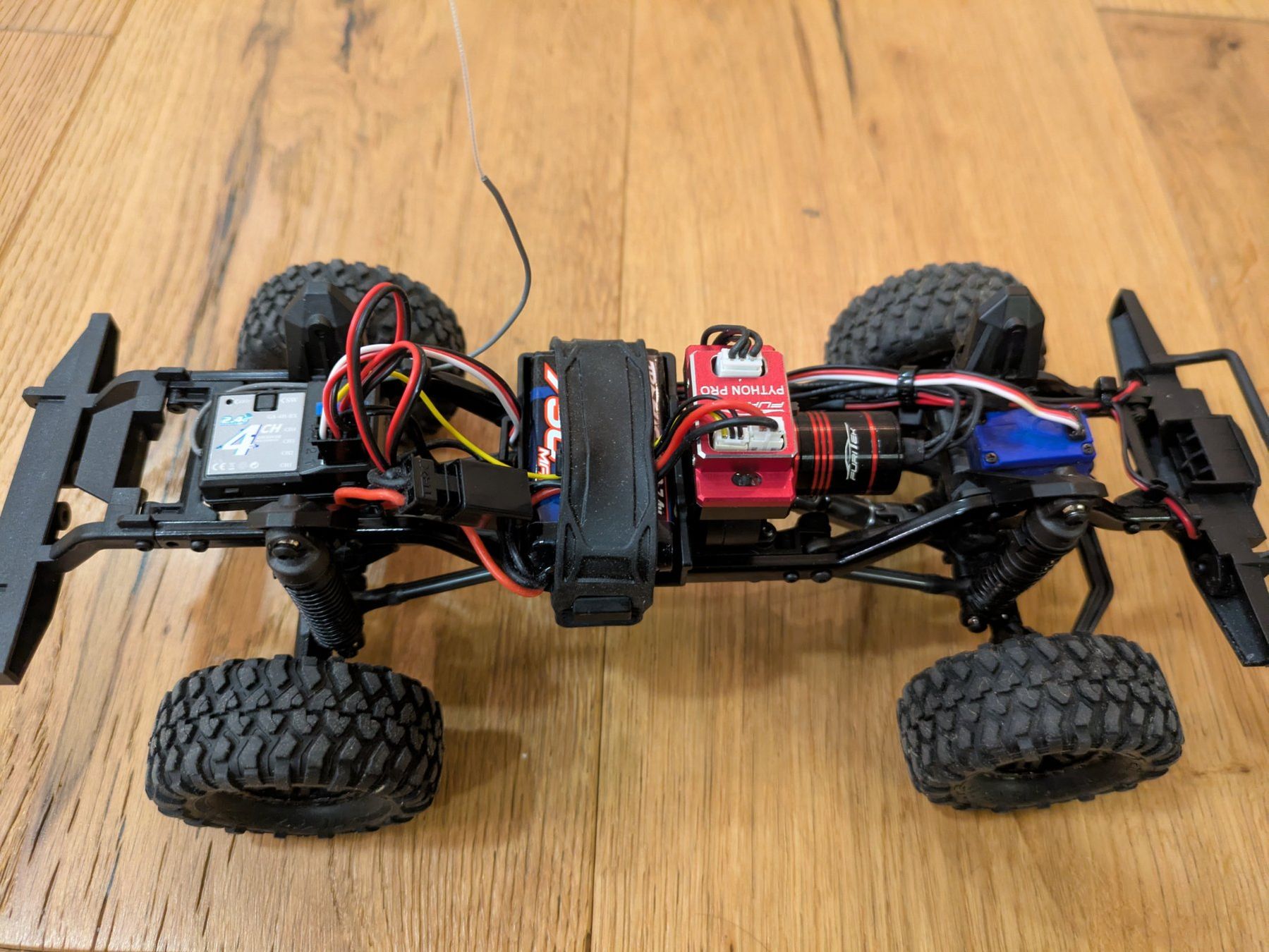 Traxxas Modellismo RC: Traxxas TRX-4M Defender mit Furitek Brushless-System – Usato da Bremgarten AG venduto da Biit0 5