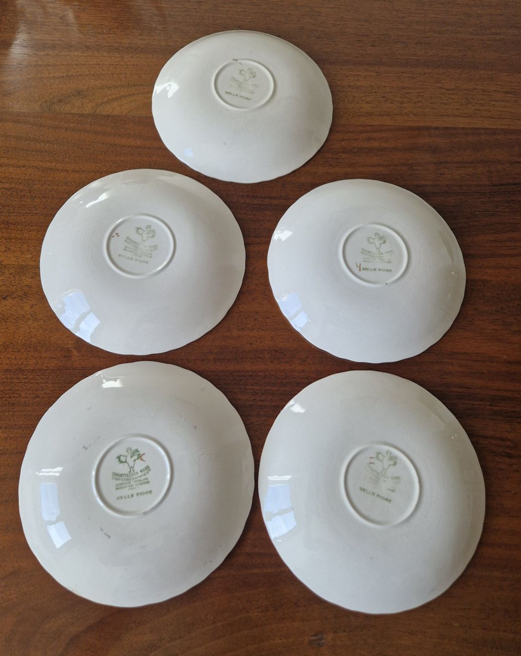 Set di piatti: Kaffee- Tee Set Belle Fiore – Usato da Bern venduto da Antikbatik 3