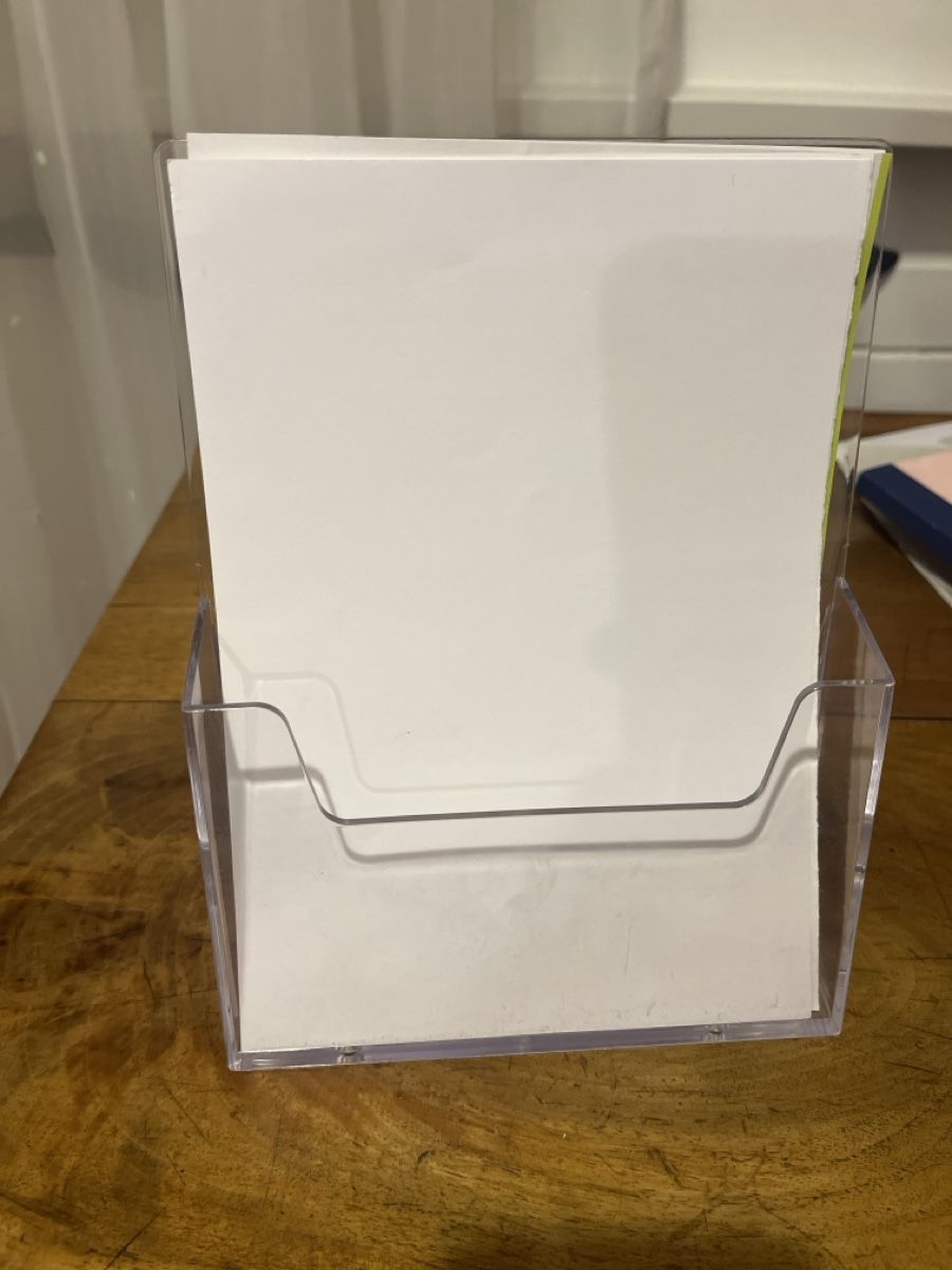 Altro in Decorazioni & Accessori: Plexiglas Papier Aufbewahrung A5 – Usato da Wil SG venduto da aiy_fnm9