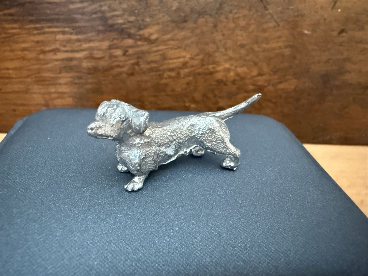 Statuette: Vintage Metall-Tackel-Statue – Usato da Lamone venduto da LaCantinaMagica 3