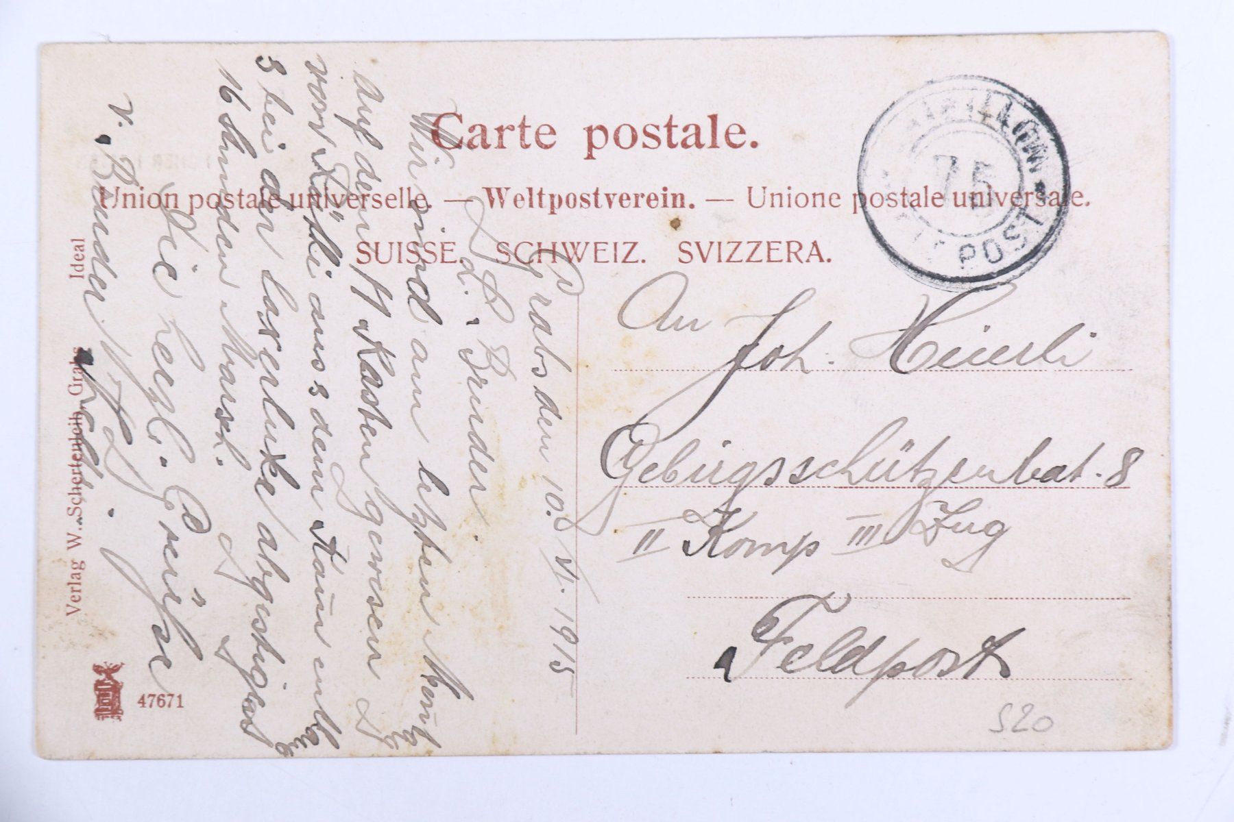 Cartoline postali: Grabs – Usato da Hettlingen venduto da Scholi99 1