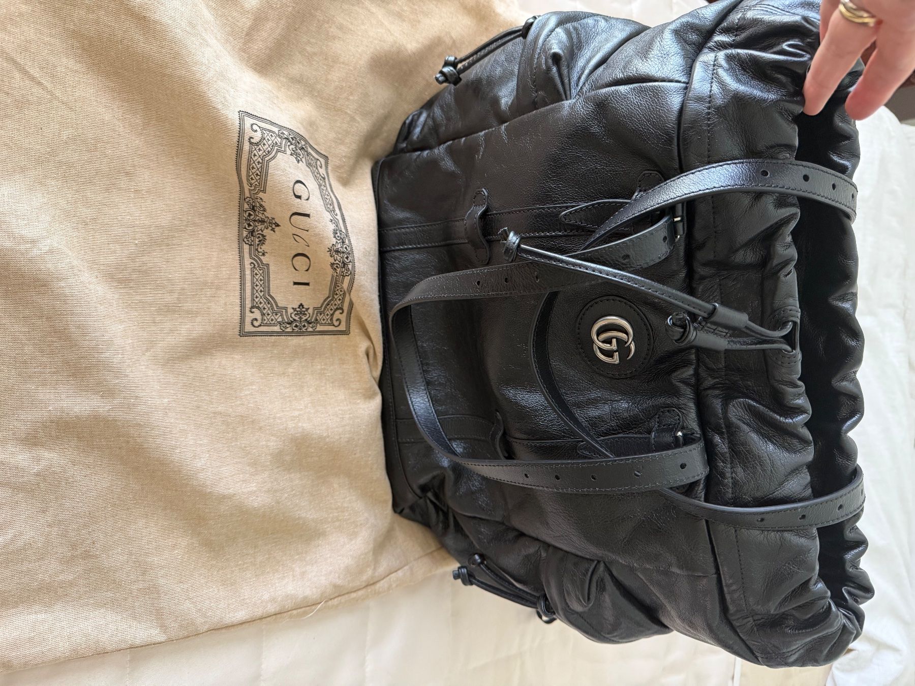 Gucci Borse da donna: Gucci leder Tasche groß – Usato da Allschwil venduto da Figidindia