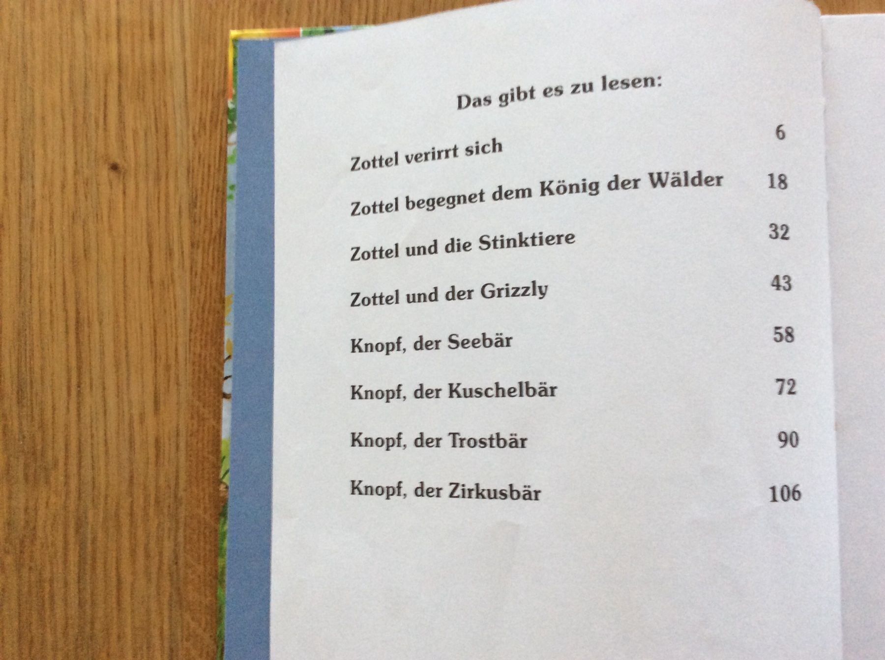 Livres: Das grosse Bären Geschichtenbuch – D'occasion à Wetzikon ZH par Gerbera5 2