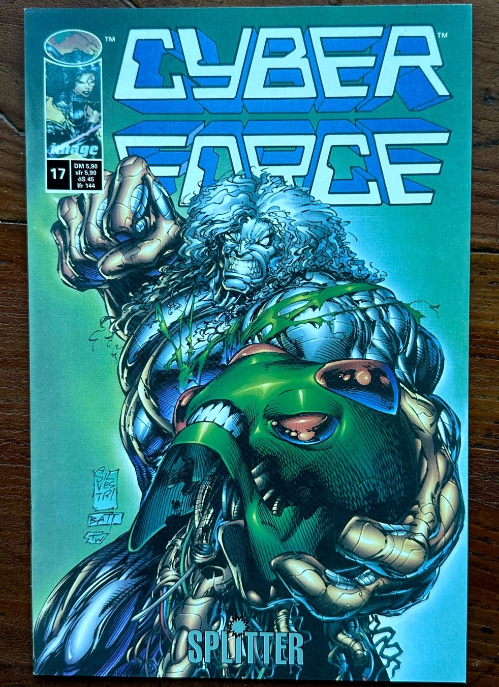 Fumetti: Cyber Force Nr. 17 Image Splitter, viele alte Comics ab 1.- – Usato da Seltisberg venduto da quadartswiss
