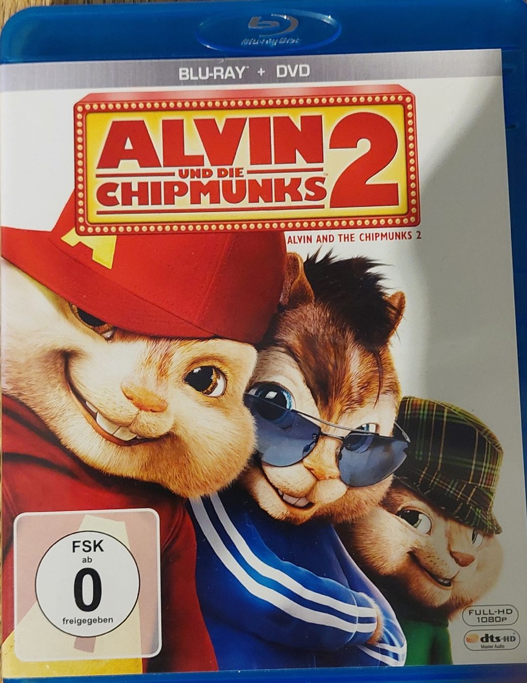 Tutti i DVDs: Blueray DVD Alvin und die Chipmunks – Usato da Wolhusen venduto da Arminho09