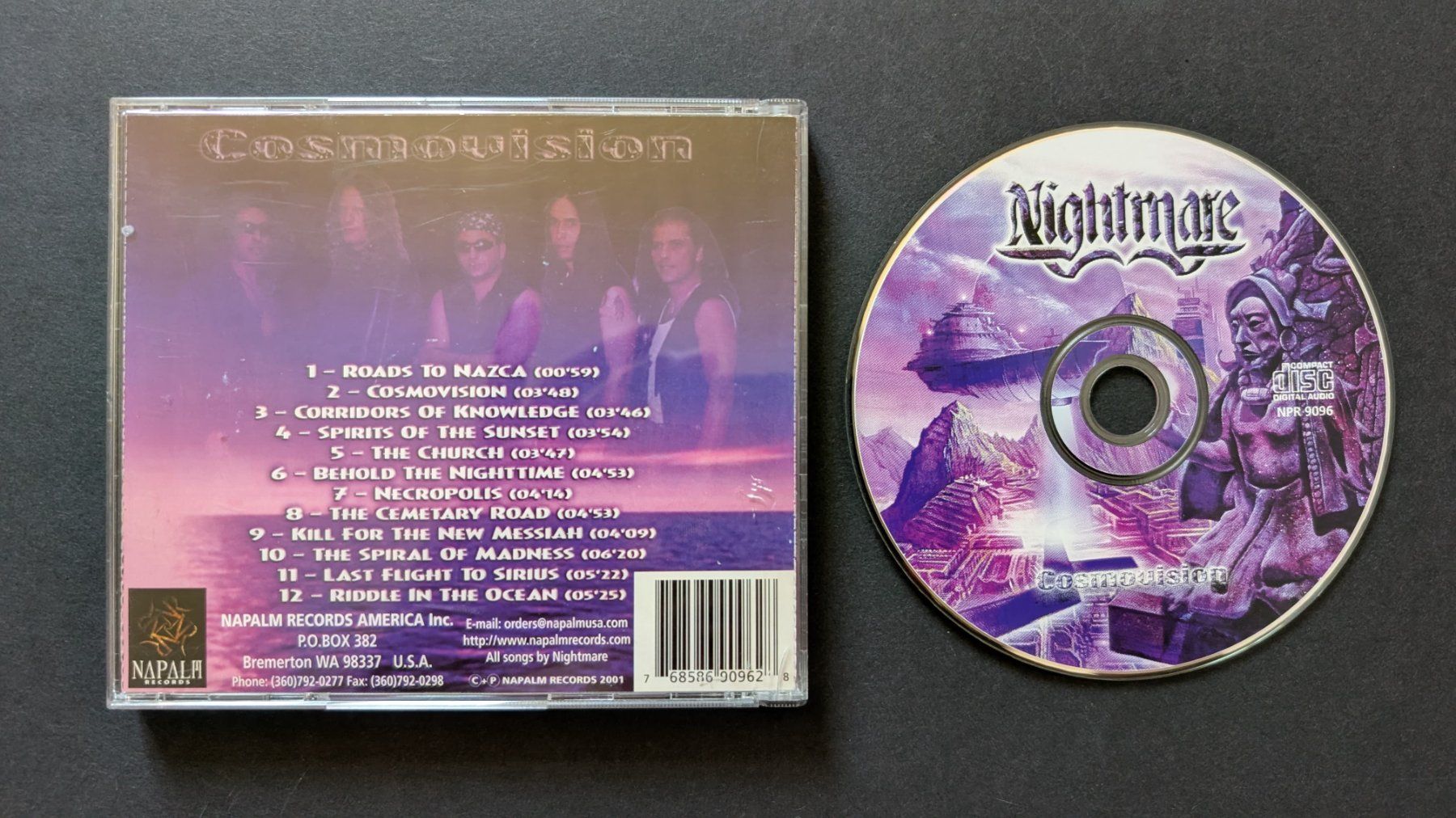 CDs: Nightmare | Cosmovision | CD – D'occasion à Bottmingen par dan_c5wb 1