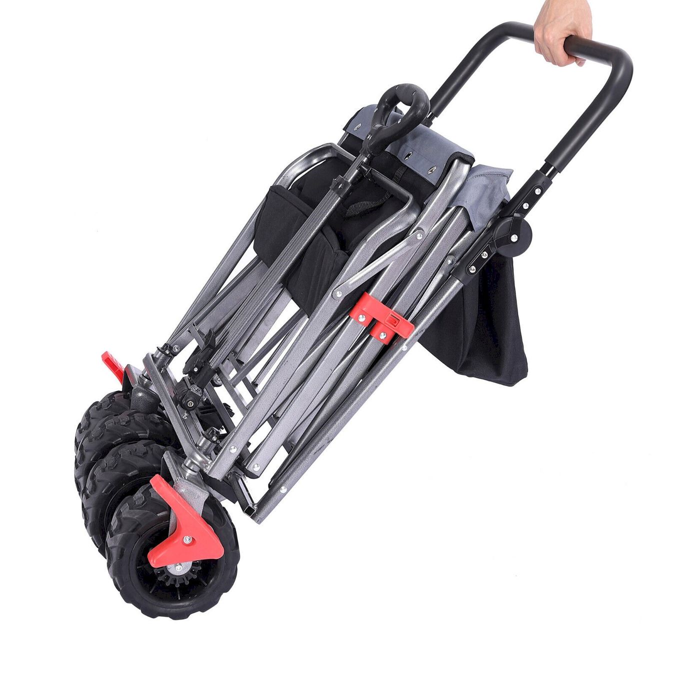 Altro in Utensili da giardino: AREBOS Bollerwagen Klappbar Grau-Schwarz – Nuovo e nell'imballaggio originale da Bottighofen venduto da zaap 7