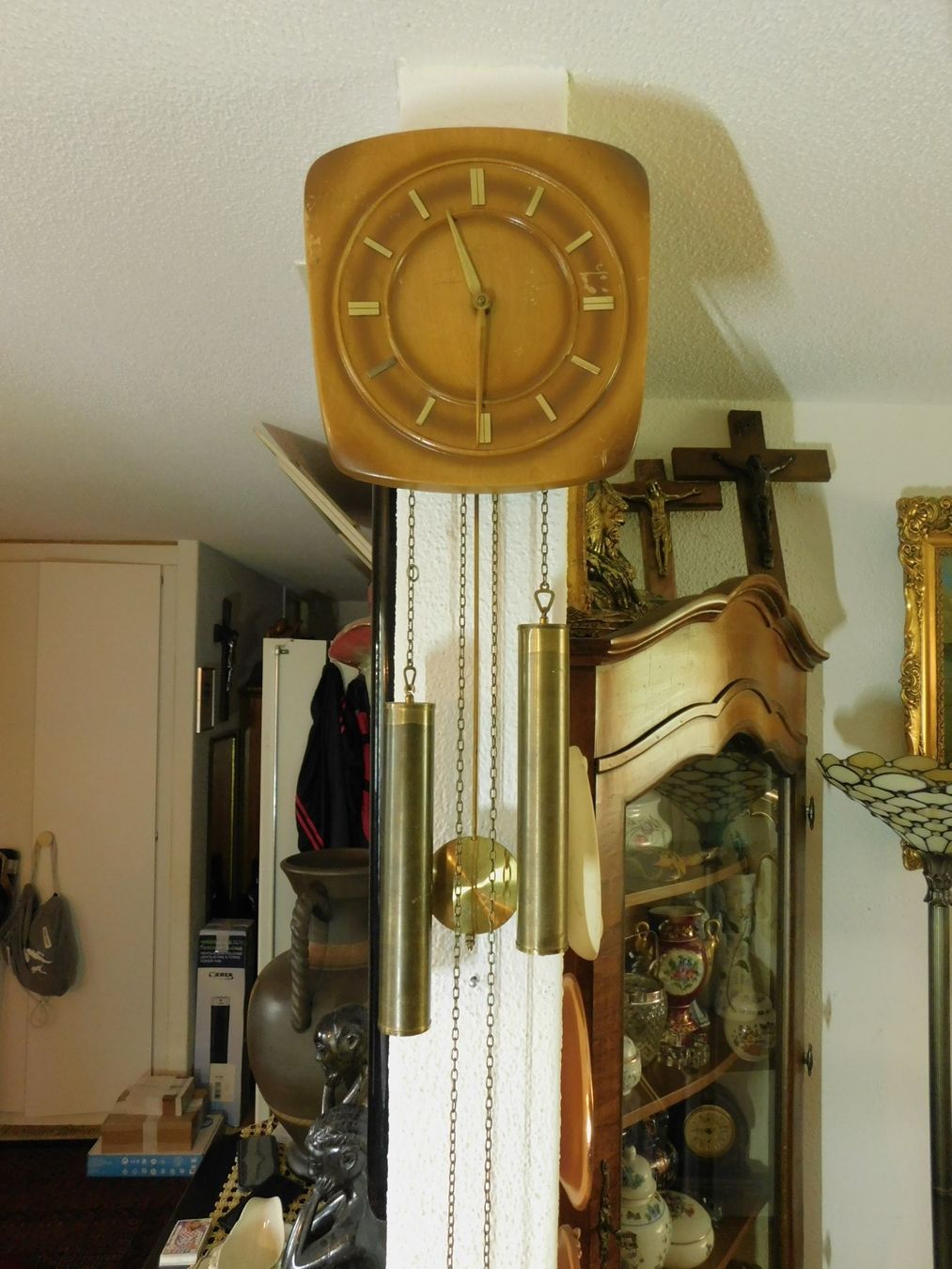 Standuhr Modern Tofficu Standuhr-Zubehör Set Pendel, Gewichte