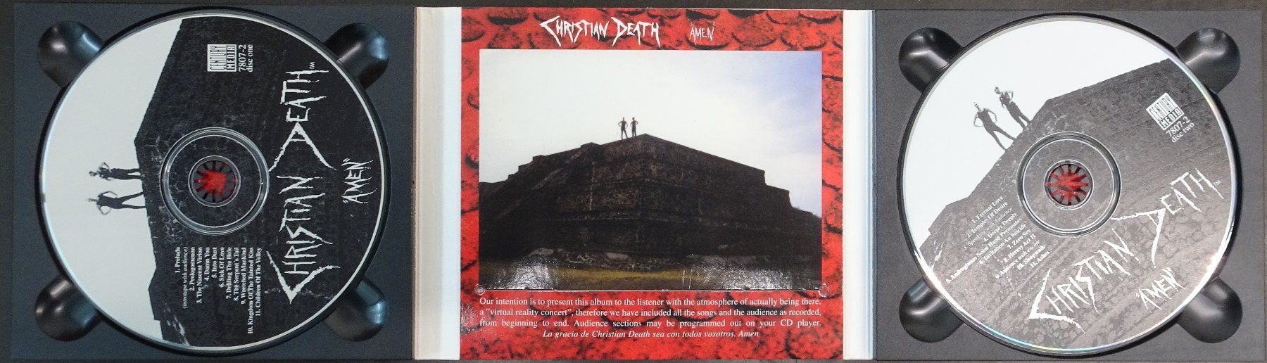 CD: Christian Death AMEN 2 CD – Usato da Langenthal venduto da calicut 1