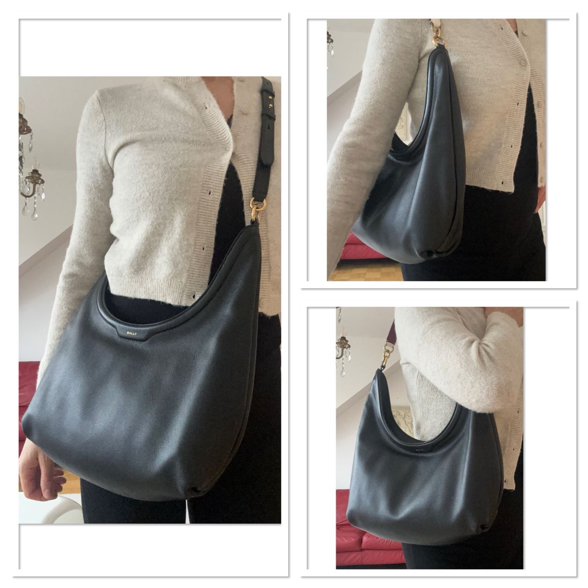 Bally Borse da donna: BALLY CODE HOBO black Size 1, wenig getragen – Usato da Möhlin venduto da seerose6 3