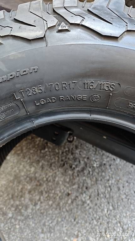 Altro in Scrittura & Disegno: LT 285/70 r17 Bf Goodrich all terrain  – Usato da Taverne venduto da mar_v68c 1