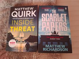 Thriller: Matthew Quirk & Matthew Richardson, english
