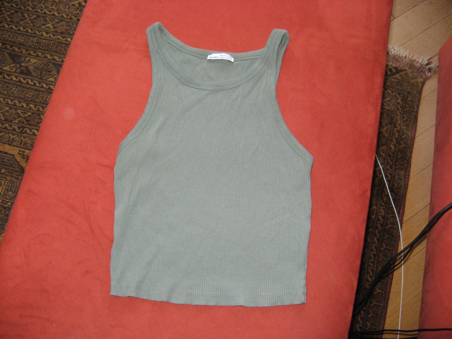 Bershka Top: Top Bershka Gr. M grün – Usato da Zürich venduto da apil