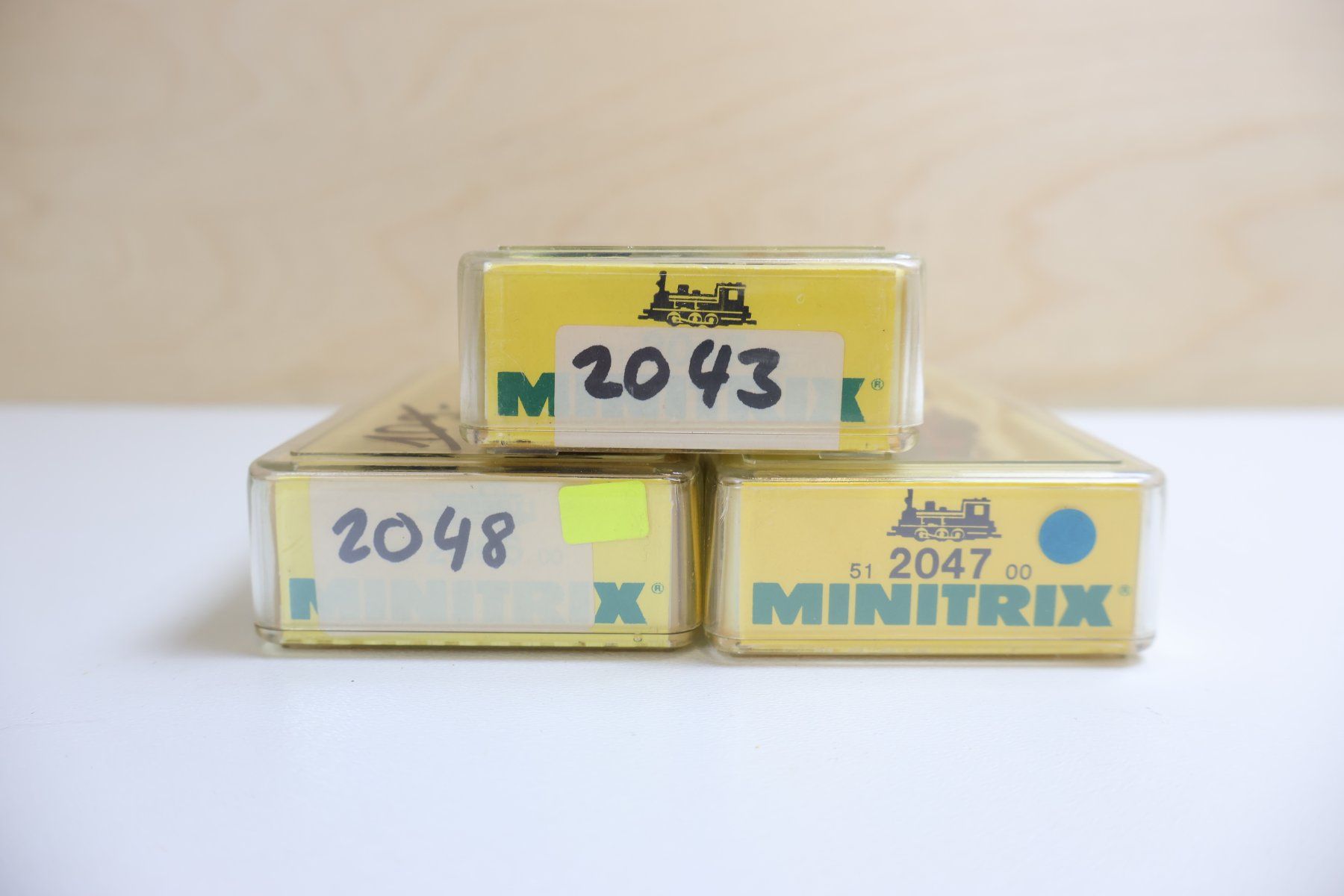 Trix Modellini di ferrovie: Minitrix 3 x schöne Loks - Spur N - mit OVP – Usato da Winterthur venduto da Monstera 6