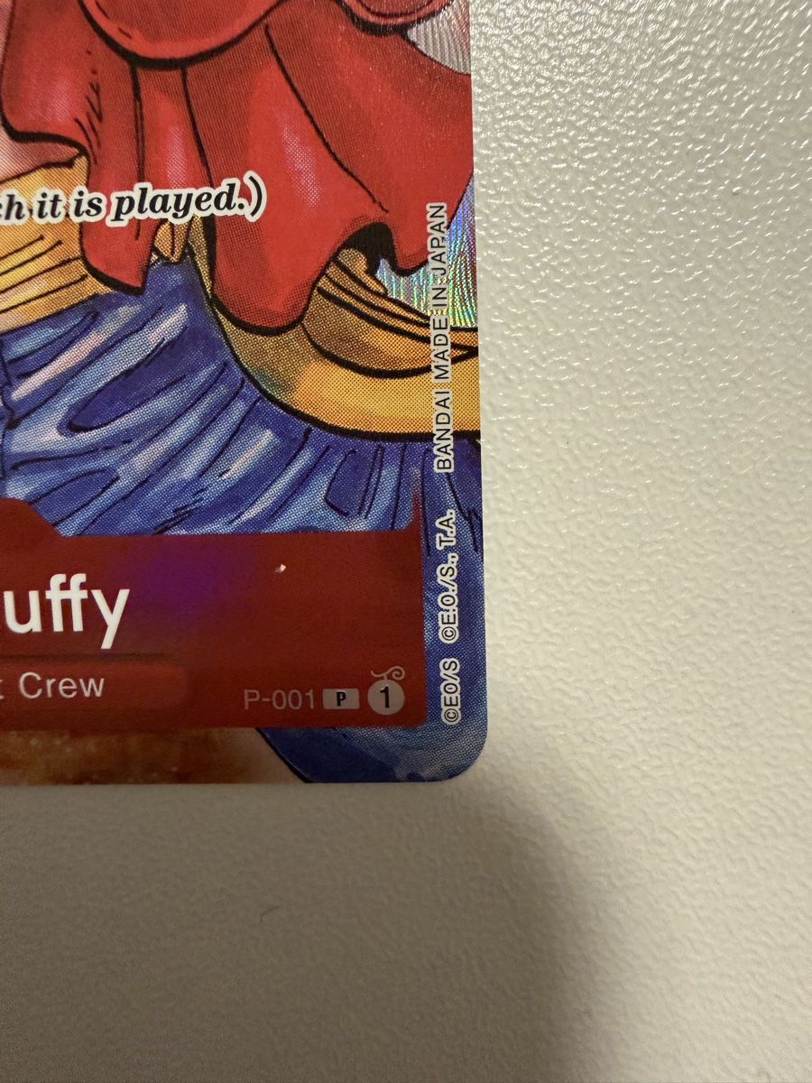 Bandai Cartes à collectionner: One piece luffy p-001 – D'occasion à S. Antonino par Mc2495 4