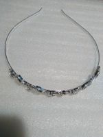 HAARREIFEN SILBER FARBE MIT KRISTALL