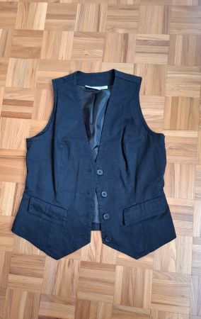 Gilet noir Trend/Weste schwarz Trend