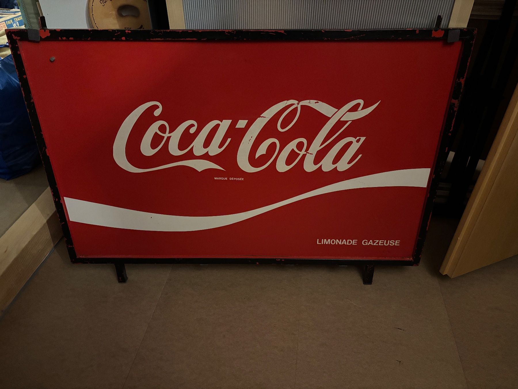 Coca-Cola Insegne: Werbetafel "Coca-Cola" – Usato da Entlebuch venduto da mauroo_