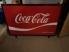 Werbetafel "Coca-Cola"