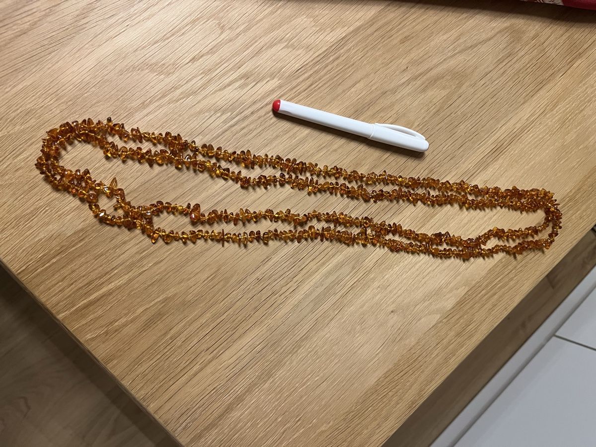 Catenine: Bernsteinkette / Long Amber Necklace – Nuovo e nell'imballaggio originale da Affoltern am Albis venduto da dan_jm8b 2