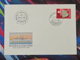 CL28 Enveloppe + Timbre Suisse 1985