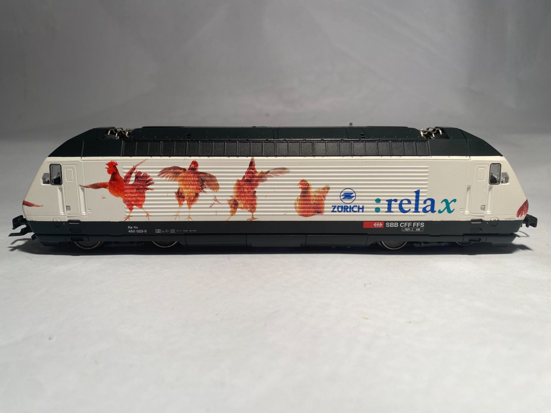 Roco Modellini di ferrovie: ROCO E-Lok SBB RE460 ZURICH, AC ANALOG – Usato da Buchrain venduto da Modellbahn11 2