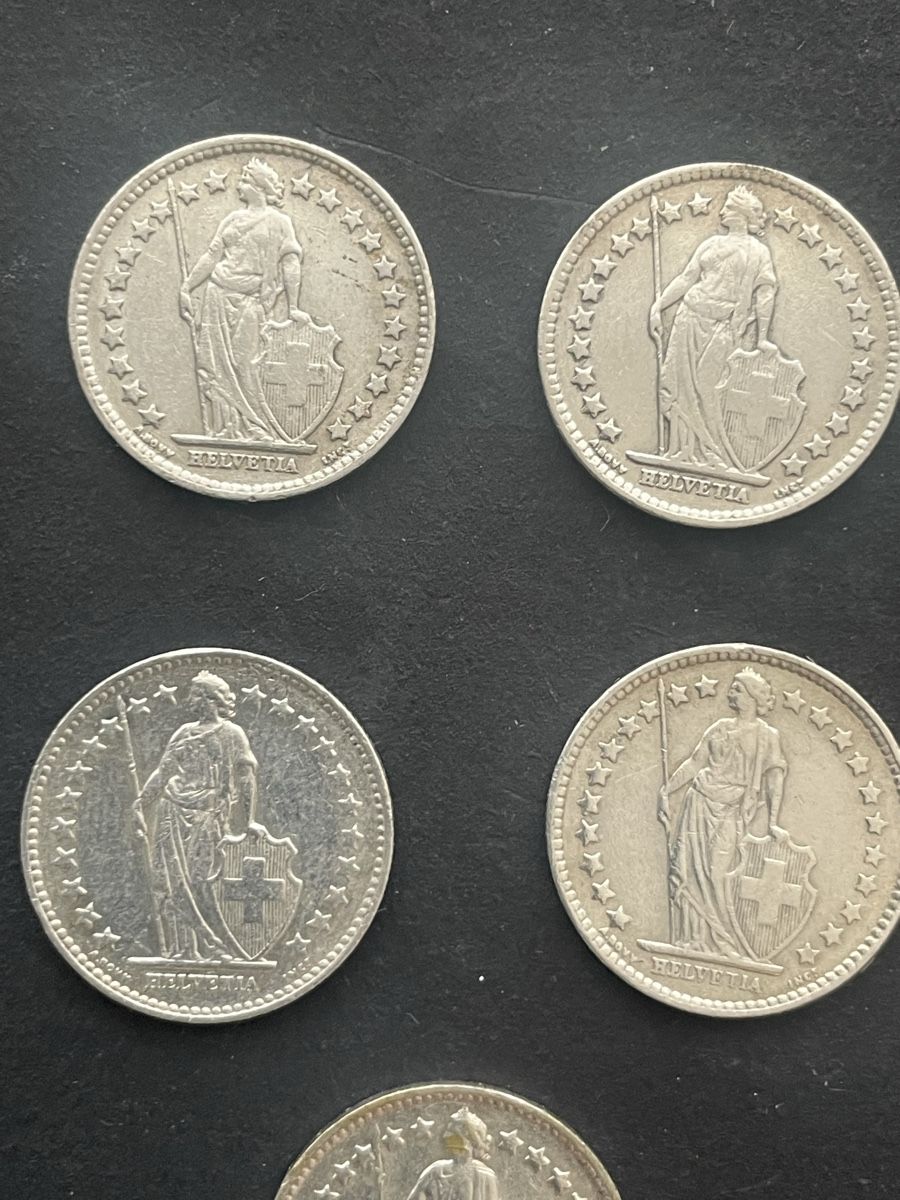 Toutes les monnaies: -.50 Silber CH Jahr diverse – D'occasion à Meierskappel par Hala03 1