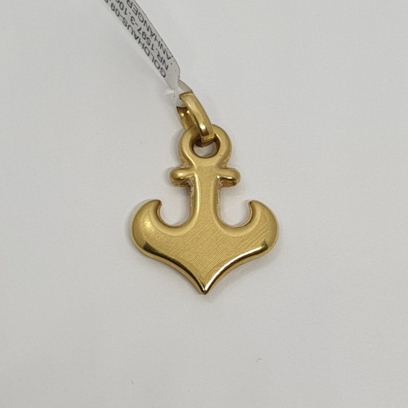 Ciondoli: Echt 18K Gold - Anker Anhänger – Usato da Luzern venduto da Goldhaus-Luzern