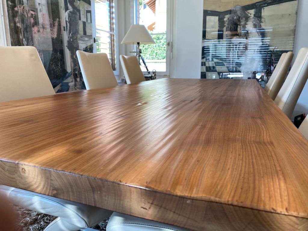 Tische: Esstisch Nussbaum massiv, 220cm x 90cm – Gebraucht aus Oberrieden von drd11 1