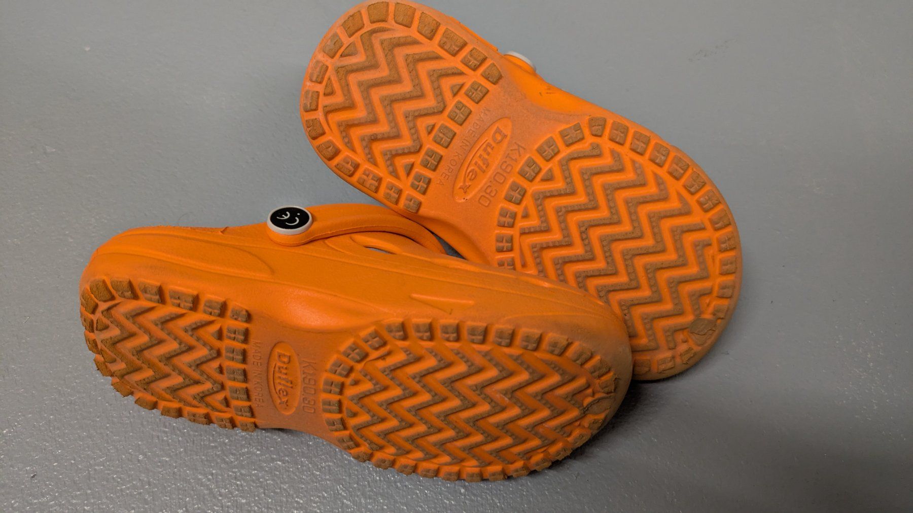Scarpe per ragazzi: Duflex Clogs orange Grösse K8/30 gebraucht – Usato da Staufen venduto da Fleby84 2