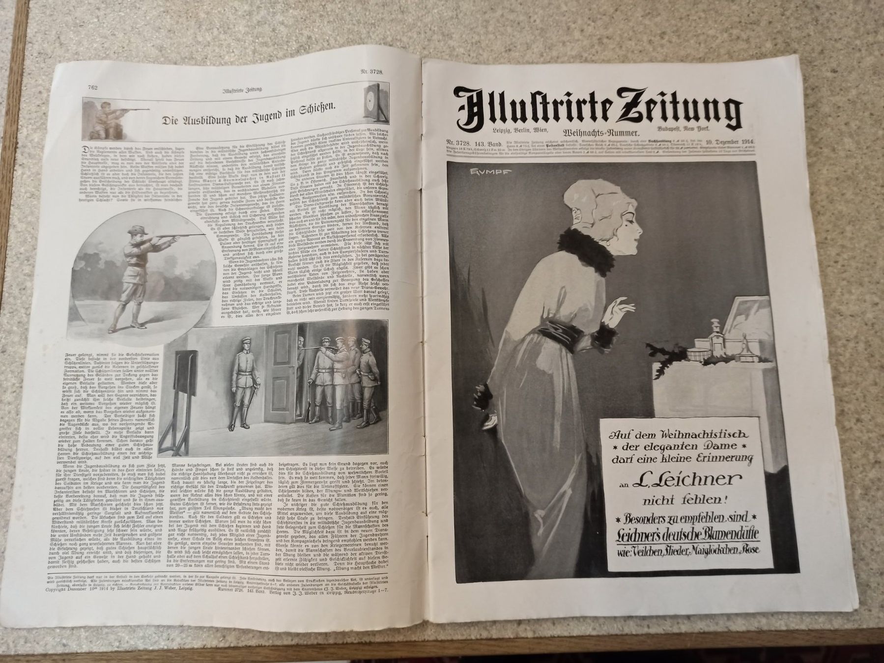 Riviste & Magazine: Jllustrierte Zeitung Nr. 3728 1914 – Usato da Reiden venduto da Zofi-Brocki 1