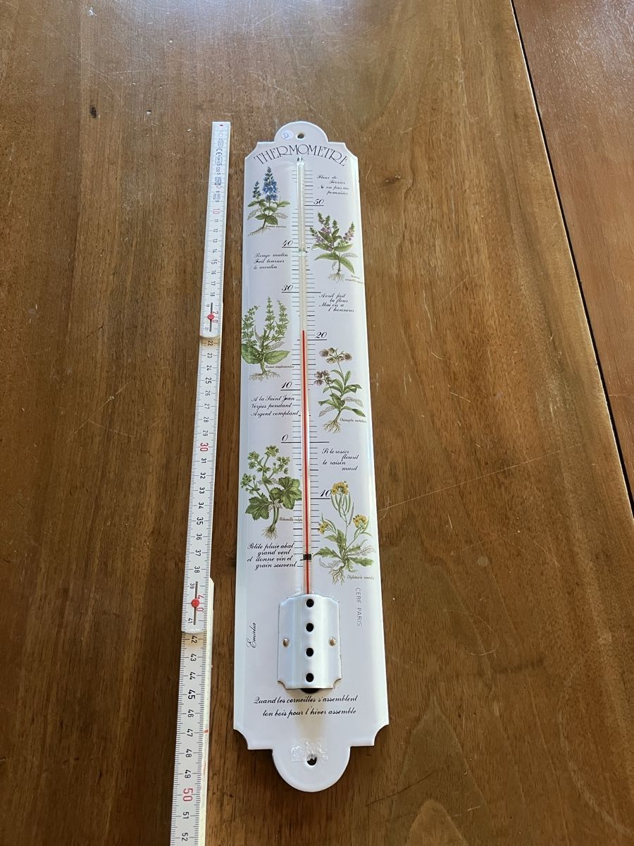 Altro per la casa: Thermometer, Emaille, Paris – Usato da Neftenbach venduto da 889095 1