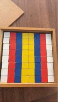 Bauklötze Holz bunt Grösse ca. 2x2 cm Set 60 Stk.