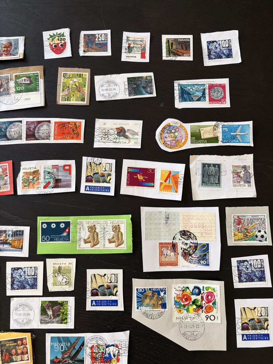 Alle Briefmarken: Neuere CH-Marken zum Ablösen – Gebraucht aus Therwil von rubininio 2