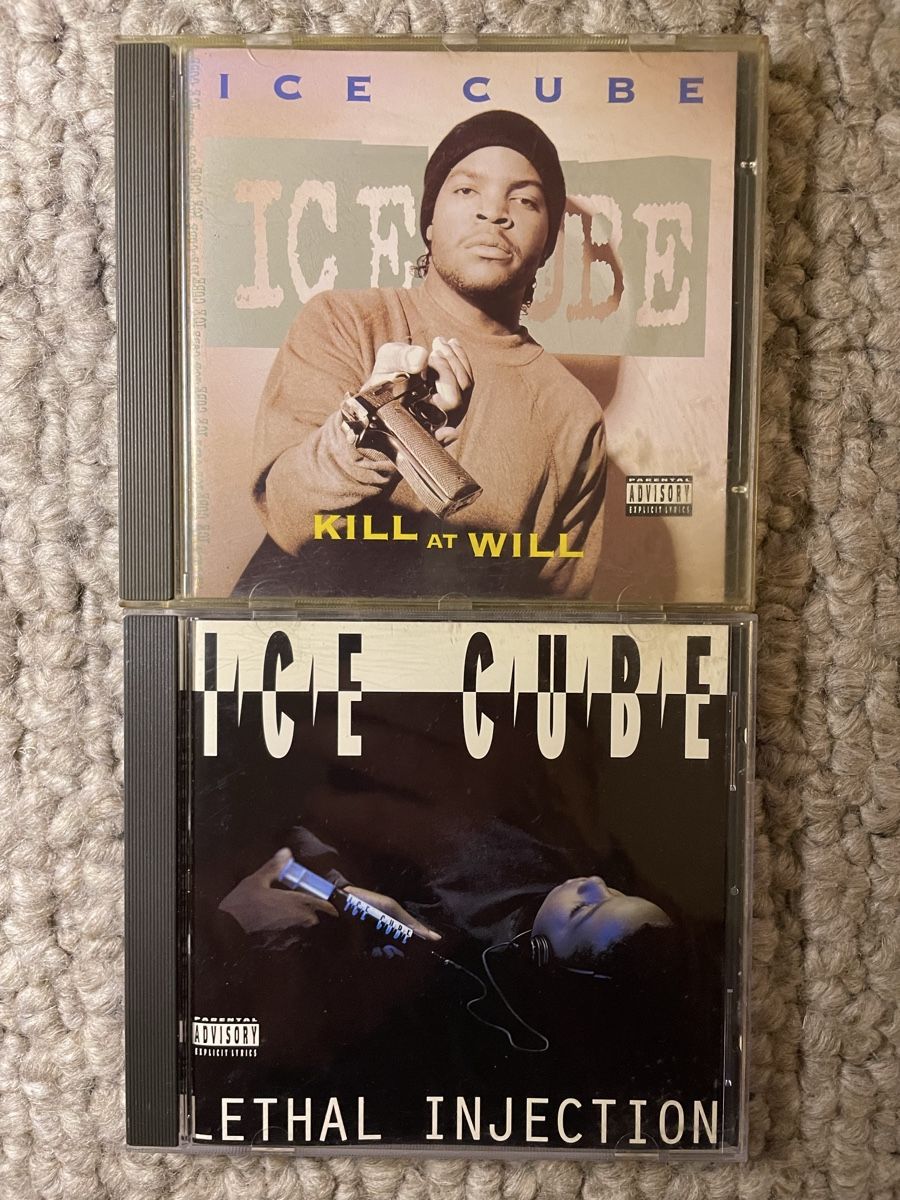 CDs: 2x Ice Cube (Kill at Will+Lethal Injection) – Gebraucht aus Reinach AG von trigger7811