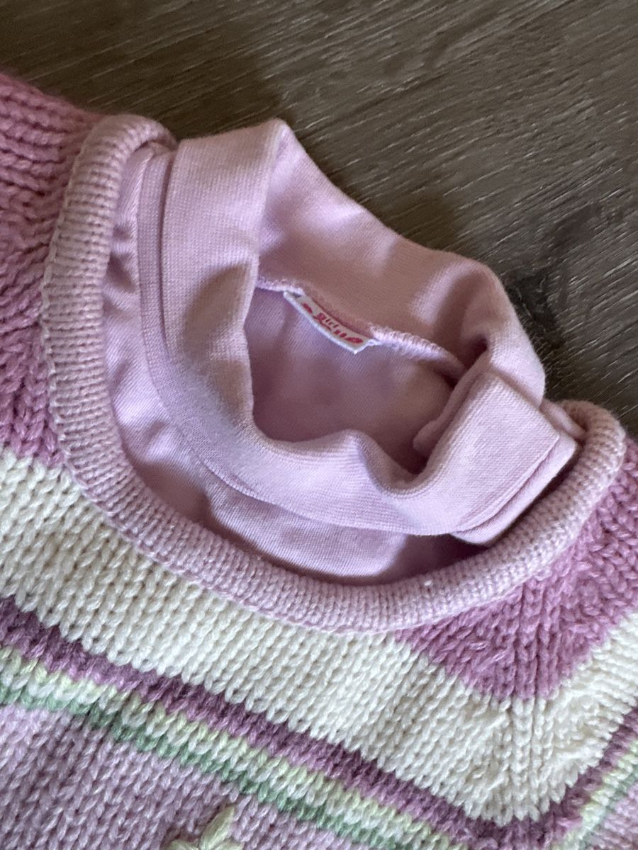 Kleider & Röcke: Süsses Strickkleid Gr. 92, Herbstlook Mädchen – Neu (gemäss Beschreibung) aus Krauchthal von Kiddy32 1