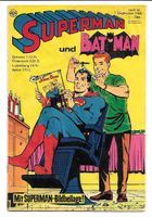 Superman und Batman Comic-Heft Nr. 18 von 1968 - Rarität!