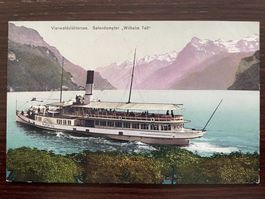 VIERWALDSTÄTTERSEE Dampfschiff / Salondampfer WILHELM TELL