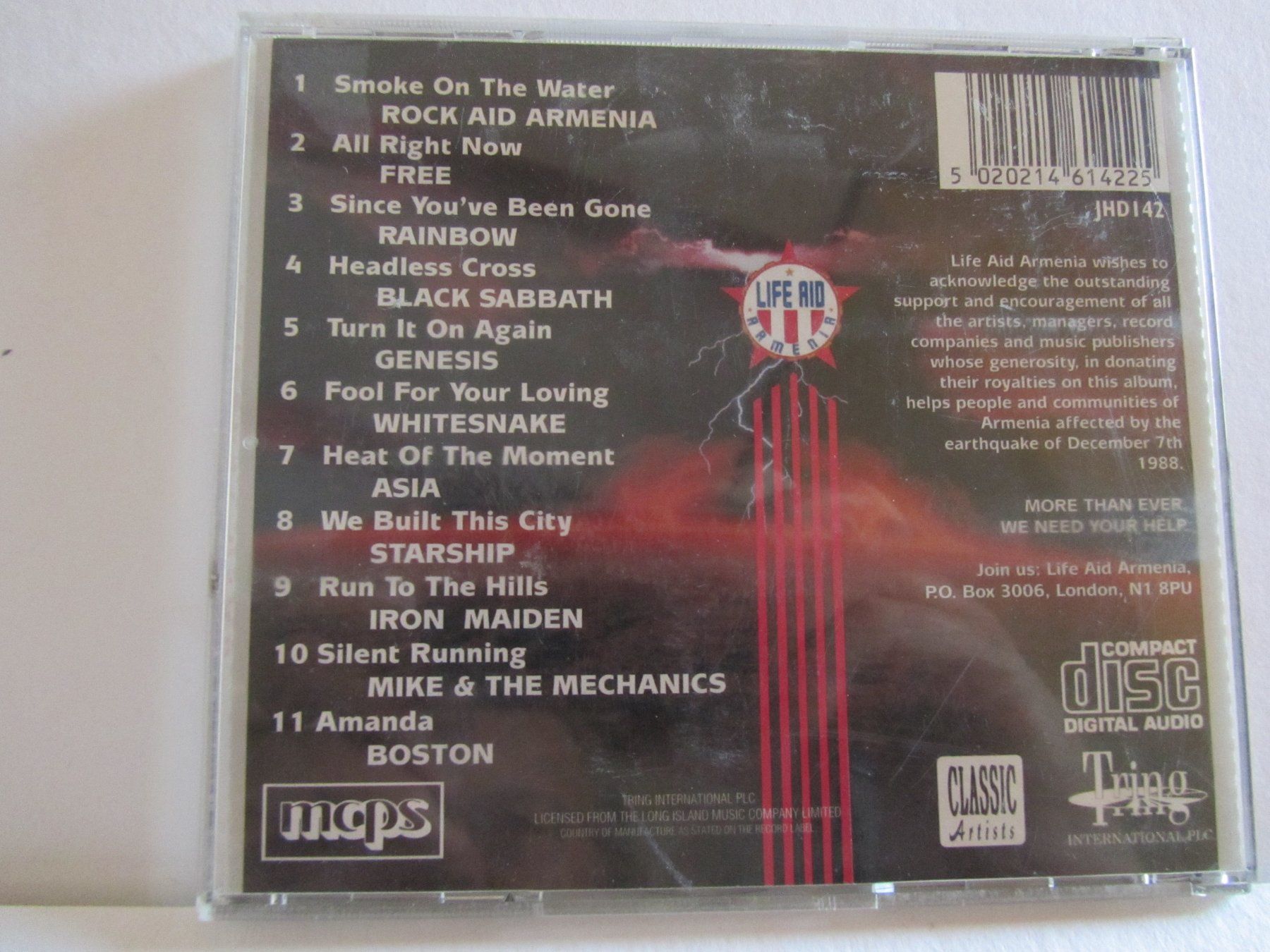 CD: CD Rock Classics, Rainbow Black Sabbath Genesis Whitesnake – Usato da Weiningen ZH venduto da dietsch57 1