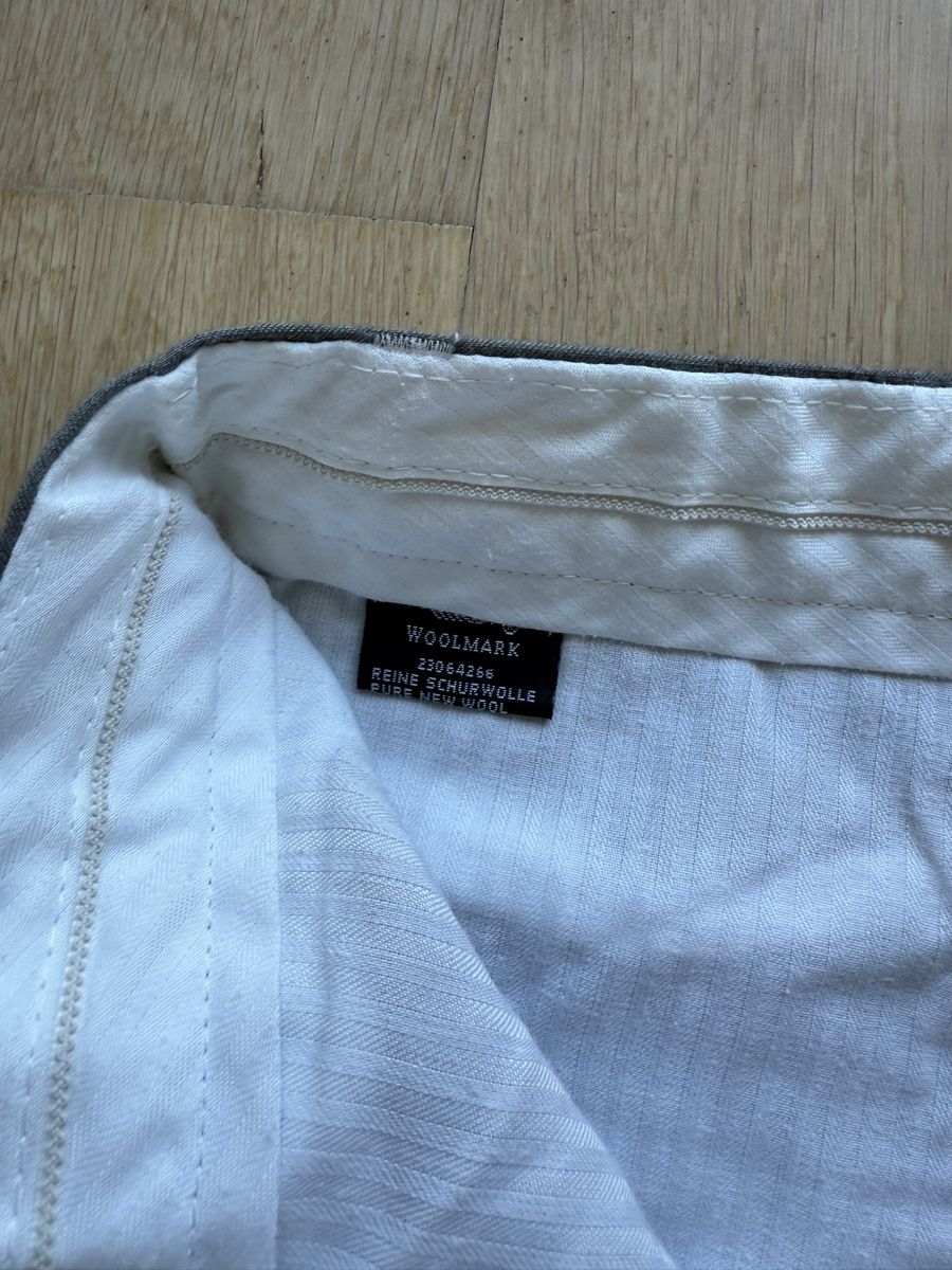 Pantaloni: Elegante graue Stoffhose – Usato da Zürich venduto da sandro_colombini 5